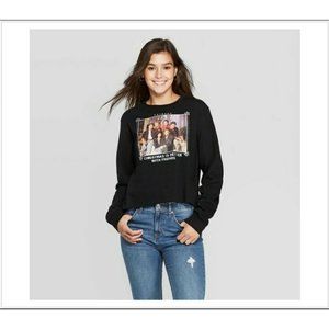 Women's Friends Ugly Holiday Cropped Graphic